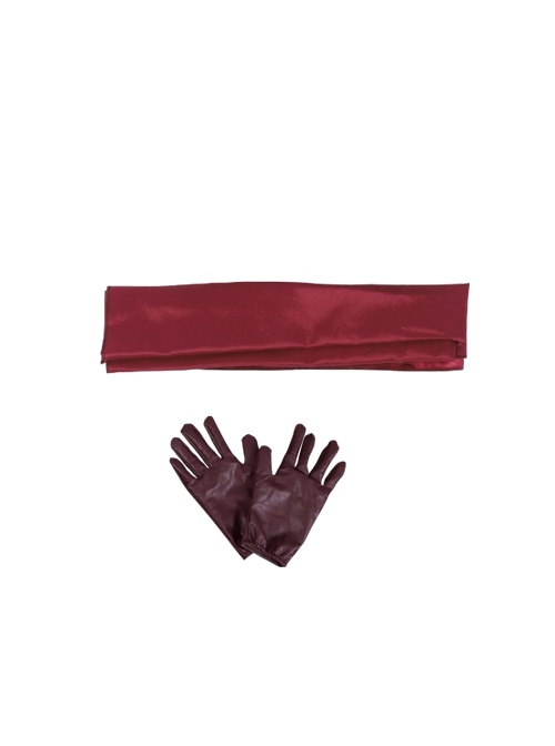 Game Of Thrones Season 8 Daenerys Targaryen Stormborn Dragon Mother Plush Coat Suit Halloween Cosplay Accessories Red Scarf And Gloves