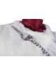 Game Of Thrones Season 8 Daenerys Targaryen Stormborn Dragon Mother Plush Coat Suit Halloween Cosplay Accessories Shawl And Silver Ornament