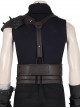 Final Fantasy VII Remake Cloud Strife Dark Blue Version Halloween Cosplay Costume Dark Blue Vest