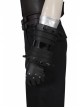 Final Fantasy VII Remake Cloud Strife Dark Blue Version Halloween Cosplay Accessories Black Wrist Guard Components And Gloves
