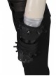 Final Fantasy VII Remake Cloud Strife Dark Blue Version Halloween Cosplay Accessories Black Wrist Guard Components And Gloves