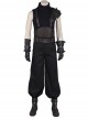 Final Fantasy VII Remake Cloud Strife Dark Blue Version Halloween Cosplay Accessories Black Belts And Girdle And Shoulder Guard