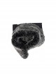 Game Of Thrones Season 8 Sansa Stark Winter Black Fur Collar Cloak Suit Halloween Cosplay Costume Black Cloak