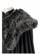 Game Of Thrones Season 8 Sansa Stark Winter Black Fur Collar Cloak Suit Halloween Cosplay Costume Black Cloak