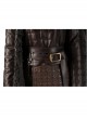 Game Of Thrones Season 8 Arya Stark Brown Leather Top Suit Halloween Cosplay Accessories Brown Waistband