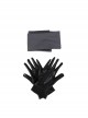 Game Of Thrones Season 8 Arya Stark Brown Leather Top Suit Halloween Cosplay Accessories Gloves And Scarf