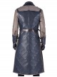 Game Of Thrones Season 8 Jon Snow Brown Fur Collar Black Cloak Suit Halloween Cosplay Costume Long Vest