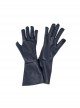 Game Of Thrones Season 8 Jon Snow Brown Fur Collar Black Cloak Suit Halloween Cosplay Accessories Black Gloves
