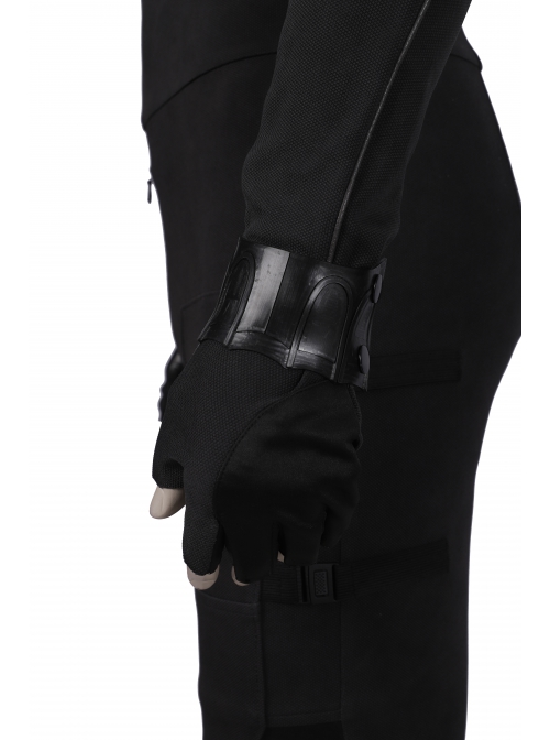 Spider-Man Far From Home Peter Parker Sneak Version Black Battle Suit Halloween Cosplay Accessories Gloves And Wrist Guards