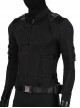 Spider-Man Far From Home Peter Parker Sneak Version Black Battle Suit Halloween Cosplay Costume Black Vest And Waistband