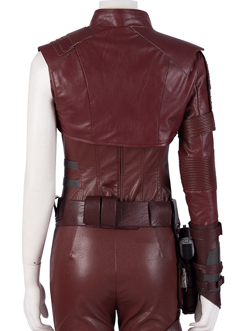 The Avengers 4 Endgame Nebula Halloween Cosplay Second Version Costume One Arm Top