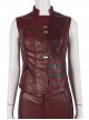 The Avengers 4 Endgame Nebula Halloween Cosplay Second Version Costume Red Vest