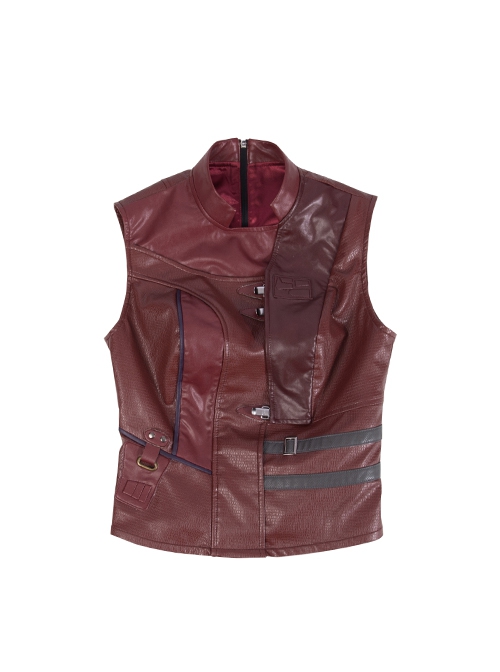 The Avengers 4 Endgame Nebula Halloween Cosplay Second Version Costume Red Vest