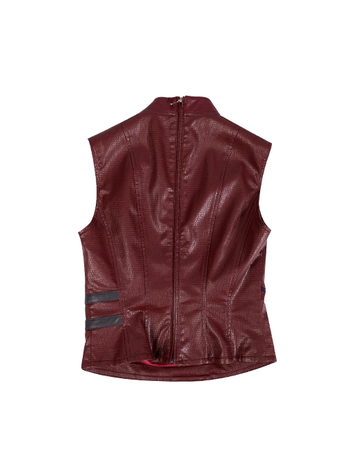 The Avengers 4 Endgame Nebula Halloween Cosplay Second Version Costume Red Vest