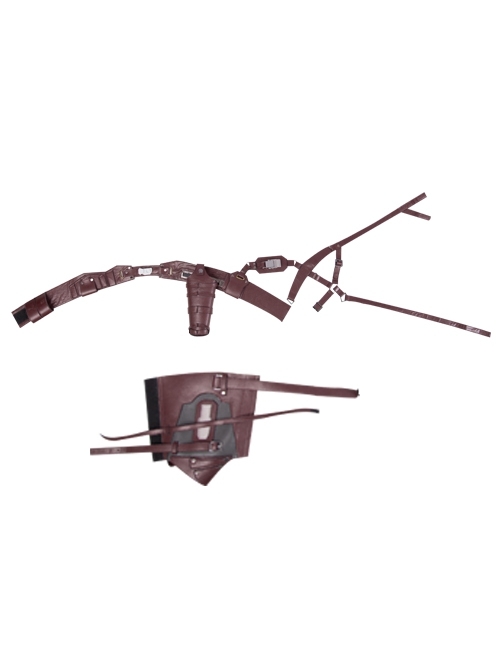 The Avengers 4 Endgame Nebula Halloween Cosplay Second Version Accessories Wrist Guards And Waistband And Holster Components