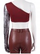 The Avengers 4 Endgame Nebula Halloween Cosplay Second Version Costume Silver Arm Vest