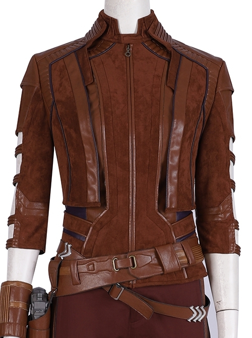 The Avengers 4 Endgame Nebula Halloween Cosplay First Version Costume Brown Top