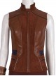 The Avengers 4 Endgame Nebula Halloween Cosplay First Version Costume Brown Vest