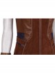 The Avengers 4 Endgame Nebula Halloween Cosplay First Version Costume Brown Vest