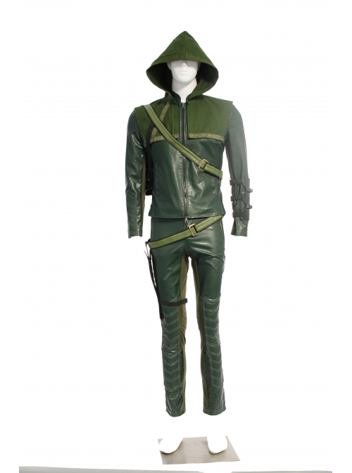 Green Arrow Season 2-Oliver Queen Cosplay Full Set Costume