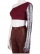 The Avengers 4 Endgame Nebula Halloween Cosplay First Version Costume Silver Arm Vest