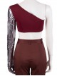 The Avengers 4 Endgame Nebula Halloween Cosplay First Version Costume Silver Arm Vest