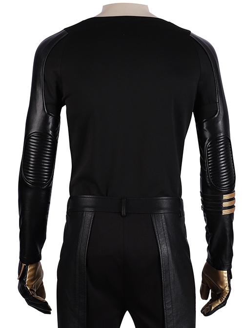 Avengers Endgame Hawkeye Clint Barton Ronin Version Black Battle Suit Halloween Cosplay Costume Bottoming Top