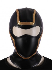 Avengers Endgame Hawkeye Clint Barton Ronin Version Black Battle Suit Halloween Cosplay Accessories Black Headcover