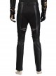 Avengers Endgame Hawkeye Clint Barton Halloween Cosplay Costume Black Trousers And Knee Guards