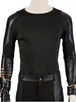 Avengers Endgame Hawkeye Clint Barton Halloween Cosplay Costume Black Bottoming Top