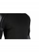 Avengers Endgame Hawkeye Clint Barton Halloween Cosplay Costume Black Bottoming Top