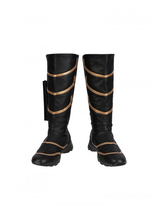 Avengers Endgame Hawkeye Clint Barton Halloween Cosplay Accessories Black Boots