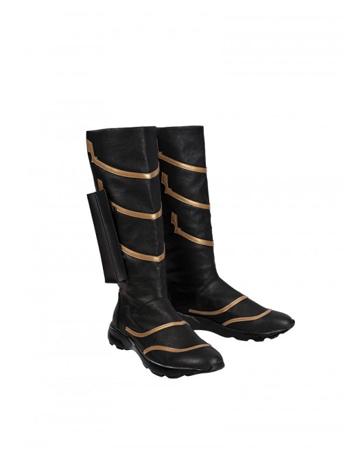 Avengers Endgame Hawkeye Clint Barton Halloween Cosplay Accessories Black Boots