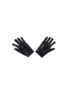 The Avengers 4 Endgame Superhero Quantum Battle Suit Halloween Cosplay Accessories Black Gloves