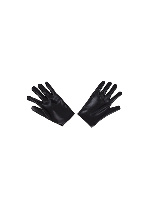 The Avengers 4 Endgame Superhero Quantum Battle Suit Halloween Cosplay Accessories Black Gloves
