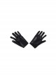 The Avengers 4 Endgame Superhero Quantum Battle Suit Halloween Cosplay Accessories Black Gloves