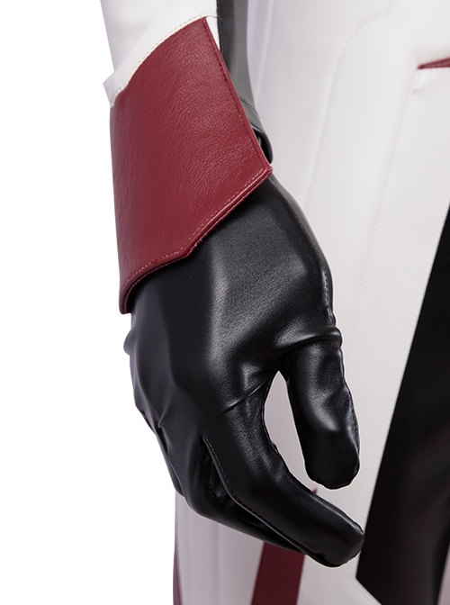 The Avengers 4 Endgame Superhero Quantum Battle Suit Halloween Cosplay Accessories Black Gloves