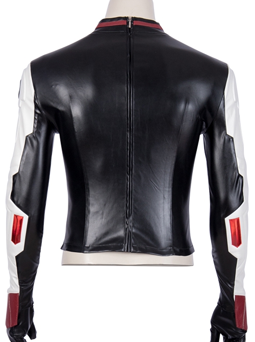 The Avengers 4 Endgame Superhero Quantum Battle Suit Halloween Cosplay Costume Bottoming Top