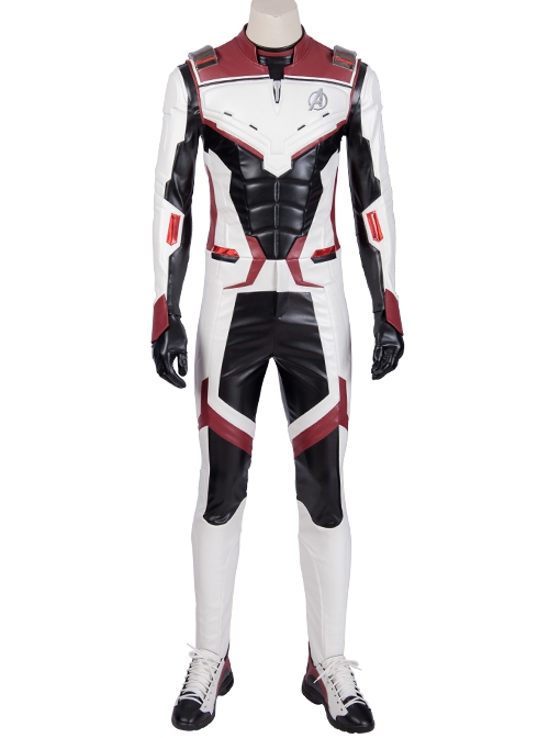 The Avengers 4 Endgame Superhero Quantum Battle Suit Halloween Cosplay Costume Bottoming Top