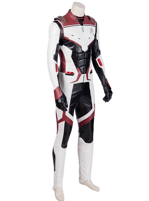 The Avengers 4 Endgame Superhero Quantum Battle Suit Halloween Cosplay Costume Bodysuit