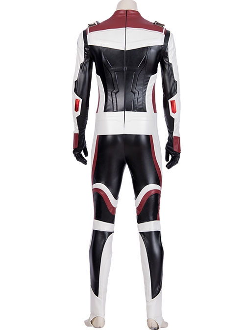 The Avengers 4 Endgame Superhero Quantum Battle Suit Halloween Cosplay Costume Bodysuit