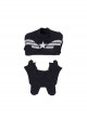 Avengers Endgame Captain America Steve Rogers Pure Color Battle Suit Halloween Cosplay Costume Shoulder Collar And Top