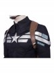 Avengers Endgame Captain America Steve Rogers Pure Color Battle Suit Halloween Cosplay Costume Shoulder Collar And Top