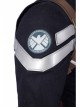 Avengers Endgame Captain America Steve Rogers Pure Color Battle Suit Halloween Cosplay Costume Shoulder Collar And Top