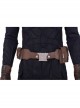 Avengers Endgame Captain America Steve Rogers Pure Color Battle Suit Halloween Cosplay Accessories Back Straps And Belt