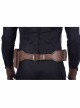 Avengers Endgame Captain America Steve Rogers Pure Color Battle Suit Halloween Cosplay Accessories Back Straps And Belt