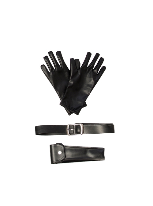 Spider-Man Into The Spider-Verse Spider-Man Noir Peter Parker Halloween Cosplay Accessories Belt Components And Gloves