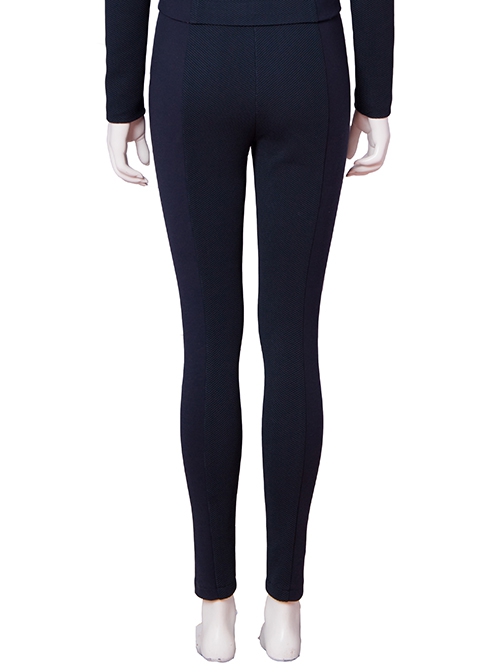 X-Men Dark Phoenix College Female Uniform Halloween Cosplay Costume Dark Blue Trousers