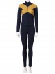 X-Men Dark Phoenix College Female Uniform Halloween Cosplay Costume Dark Blue Trousers