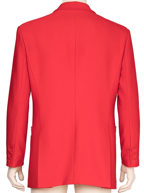 Movie Joker Arthur Fleck Halloween Cosplay Costume Red Suit Jacket